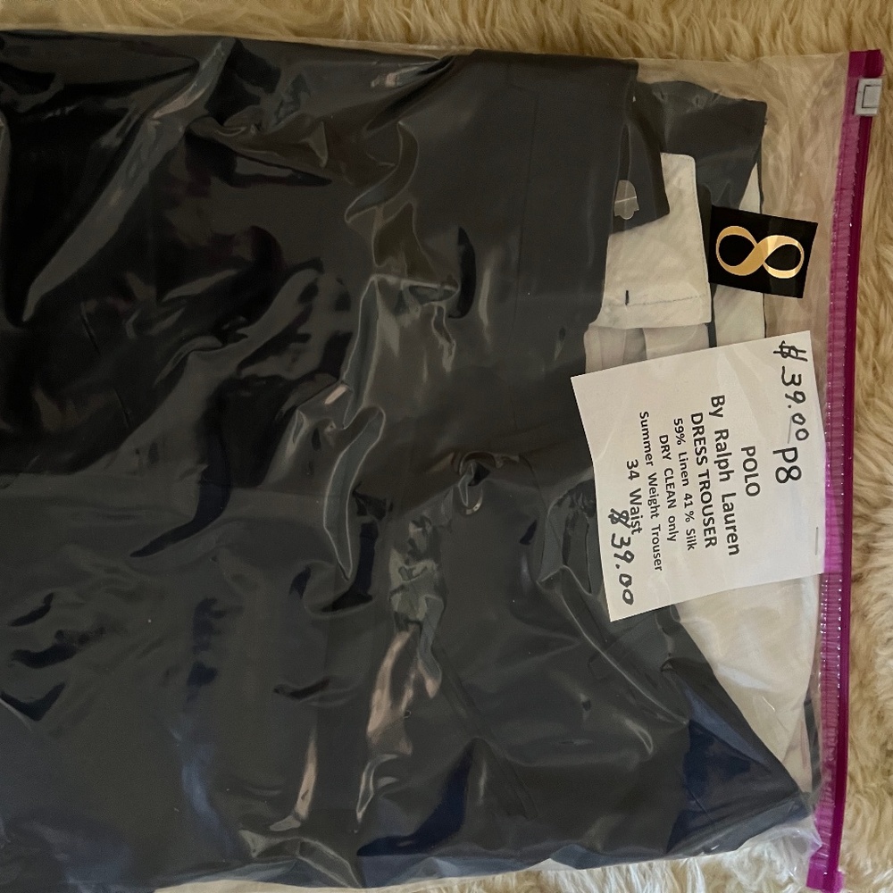 Men’s Dark Color,  Summer. Weight Trouser